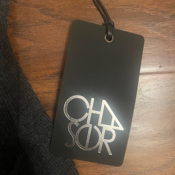 NWT Chaser Grey Ribbed Tank Size S - Picture 3 of 5